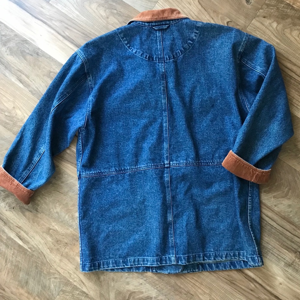 Vintage Architect Denim Jean Jacket - Picture 2 of 4